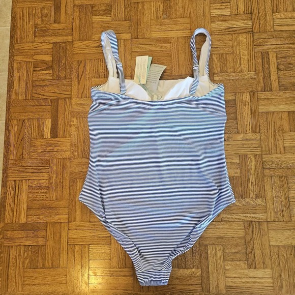 AZURE Sea Level Positano Square Neck One Piece Swimsuit, US 12‎ - Picture 6 of 10